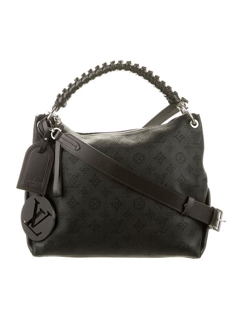 louis vuitton monogram mahina beaubourg mm hobo|Louis Vuitton mahina.